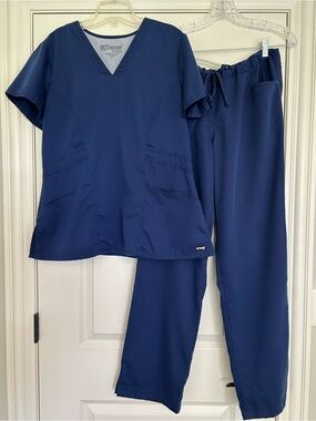 Grey's Anatomy Deep Blue  SCRUB SET